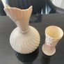 Reduced Pair of Beleek China vases Image 2