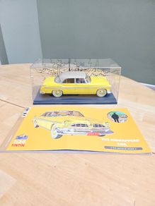 Tintin 1:24 Scale La Voiture Des Ravisseurs Model Car