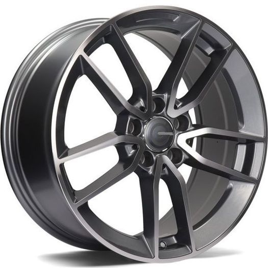 18" GLE Type Black Alloy Wheels Audi Skoda Mercedes Seat Vw 5x112