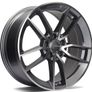 18" GLE Type Black Alloy Wheels Audi Skoda Mercedes Seat Vw 5x112 Image 3