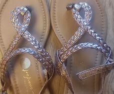 ladies gold sandals new look