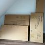 Small double slate bed with two drawers brand new in box Image 2