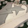 Bape grey shoes Image 5