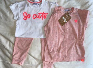 3 piece top, T shirt & leggings