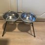 Raised Dog Feeding/ Water Bowls Image 4