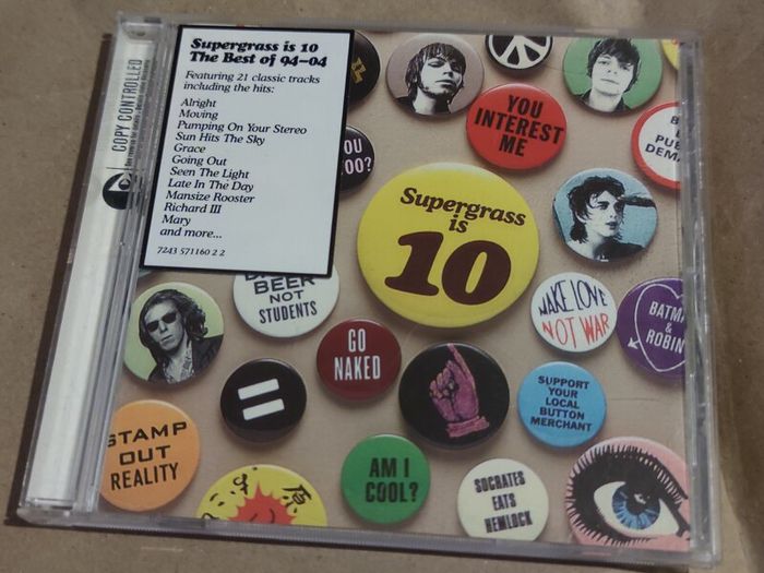 Supergrass Greatest Hits Cd