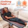 Massage Mat with Heat Pad,Full Body Massage Bed with Shiatsu Neck Massage Pillow,10 Vibrating Motors & 4 Heating Pads for Back Relief,Massagers for Neck & Back,Gifts for Women,Men Image 3