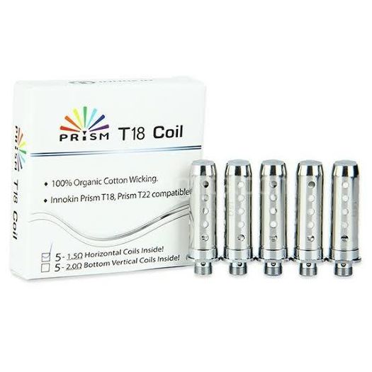 Prism T18 Coils 1.5 ohm (5 pcs) for Innokin Prism T18 Prism T22