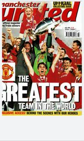 Man Utd 'UNITED' official magazines 1998-2004