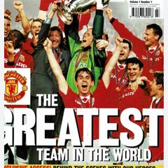 Man Utd 'UNITED' official magazines 1998-2004