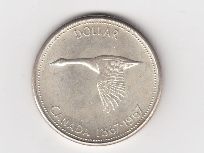 CANADA 1867-1967 Dollar, 80% silver coin (No. G36)
