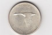 CANADA 1867-1967 Dollar, 80% silver coin (No. G36)