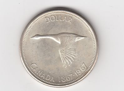CANADA 1867-1967 Dollar, 80% silver coin (No. G36)