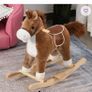 Colusa Kids Plush Rocking Horse w/Sound Ride On Toy Gift 3-6 Years Image 2