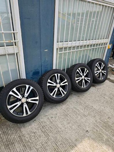 16" Mercedes 5x112 Black & Silver