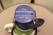 christmas snowman mug and jigsaw