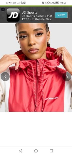 columbia Ladies jacket small