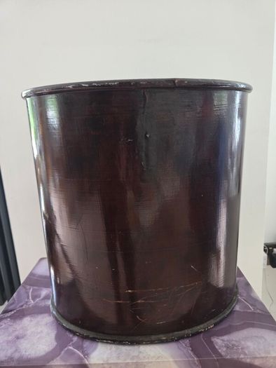 Vintage tray and dust bin
