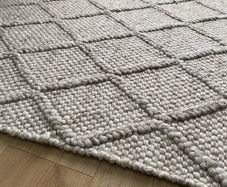 Rugvista Grey/Soft White Rug 250x250