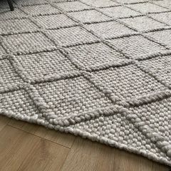Rugvista Grey/Soft White Rug 250x250