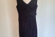 Reiss Sleeveless Dress Royal Navy Blue