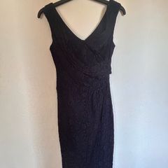 Reiss Sleeveless Dress Royal Navy Blue