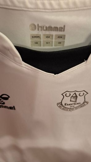 Everton Soccer Schools hummel Football Jersey (Youths 9-10 Years) FREE POST