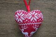 Fabric Christmas ornament