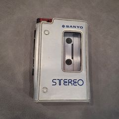 Sanyo Model M4440 Portable Stereo Cassette Player