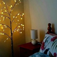 6ft LED Decorative Tree Lamp - Working