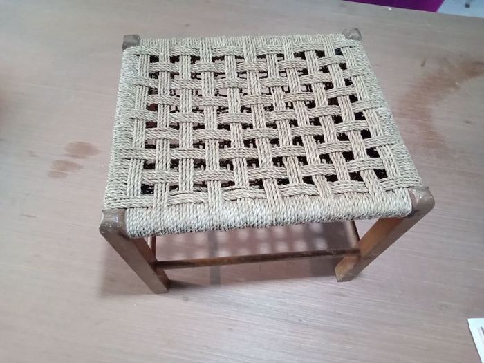 vintage foot stool