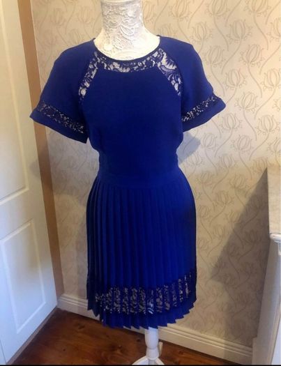 Dress, blue size 14 French Connection