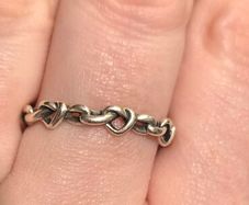 Pandora Knotted Hearts Ring