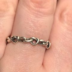 Pandora Knotted Hearts Ring