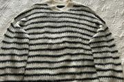Allsaints Renne Striped Jumper Medium