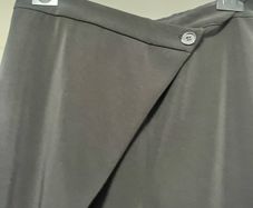 Cream"Black Wrap Trousers Size 14