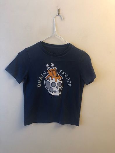 Brain freeze t-shirt (age 6-7)