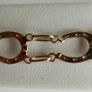 Vintage Horseshoe 9ct Solid Gold Bracelet Length 8" - 5,34g Image 7