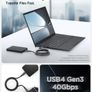 Spigen ArcWire Thunderbolt 4 Cable 240W Fast Charging 6.6/2m 40Gbps Data Transfer USB-IF Certified PD3.1 EPR USB4 Gen3 - Boxed! Image 5