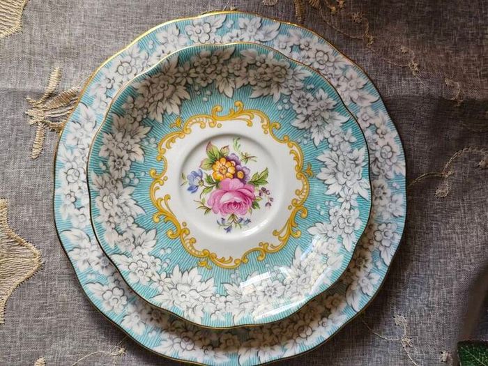 Royal Albert "Enchantment"  Tea Cup Trio Set