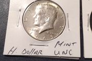 Two   Jfk Half Dollars