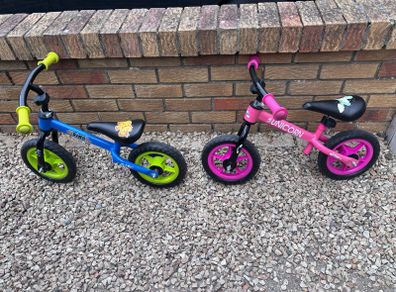 2 x Balance bikes for Twins