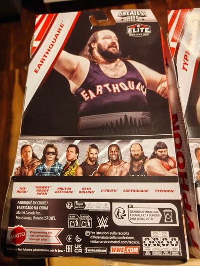 Wwe elite Earthquake and Typhoon 'The Natural Disasters' greatest hits series