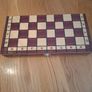 handcrafted wooden polish chess set- king medium 35cm Image 3