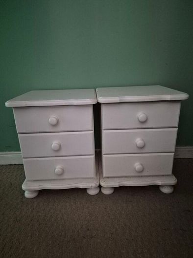 Bedside Lockers Pair