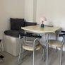 Dining table and two chairs Image 2