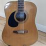 Encore W-265LH Left-Handed Acoustic Guitar Package - Case, Stand, Tuner & Strap Image 3