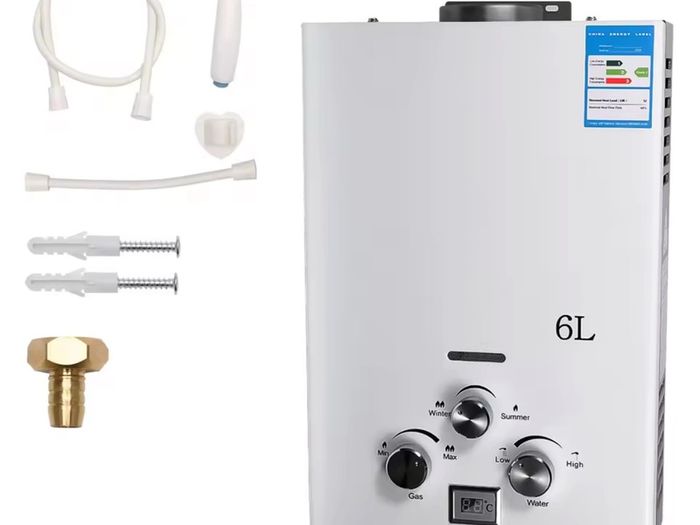 6L LPG BUTANE red bottle, liquefied petroleum gas water heater  liquefied petroleum gas propane butane water heater