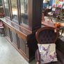 Mahogany china display cabinet Image 4