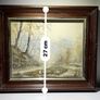 D.G. Kennedy - Original Oil Painting - Misty Woodland Track Image 7